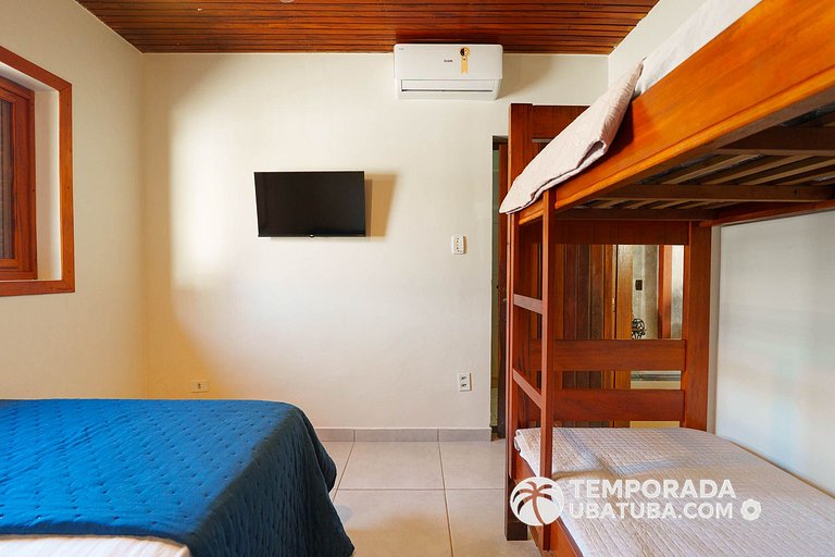 C1 - Bela casa c piscina 9 suites - Praia Grande