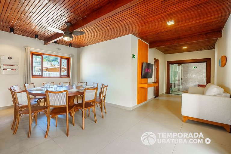 C1 - Bela casa c piscina 9 suites - Praia Grande