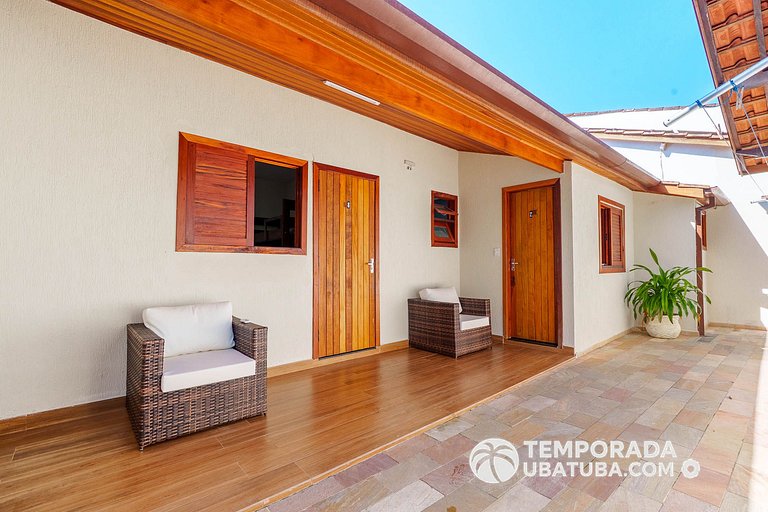 C1 - Bela casa c piscina 9 suites - Praia Grande