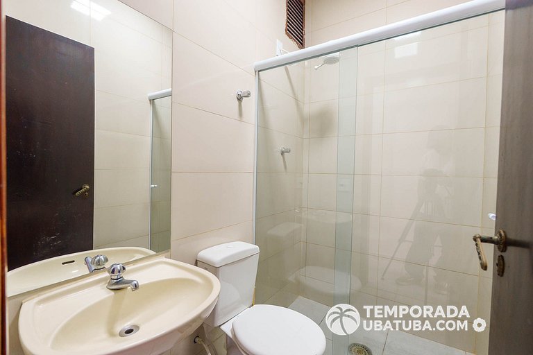 Apto com quintal - Pet Friendly - Frente mar