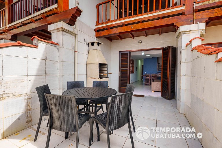 Apto com quintal - Pet Friendly - Frente mar