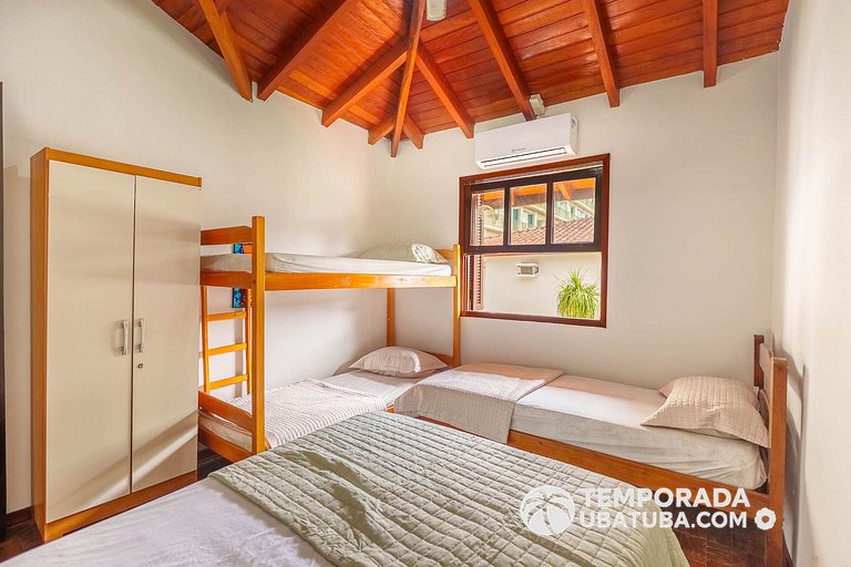 Apto com quintal - Pet Friendly - Frente mar