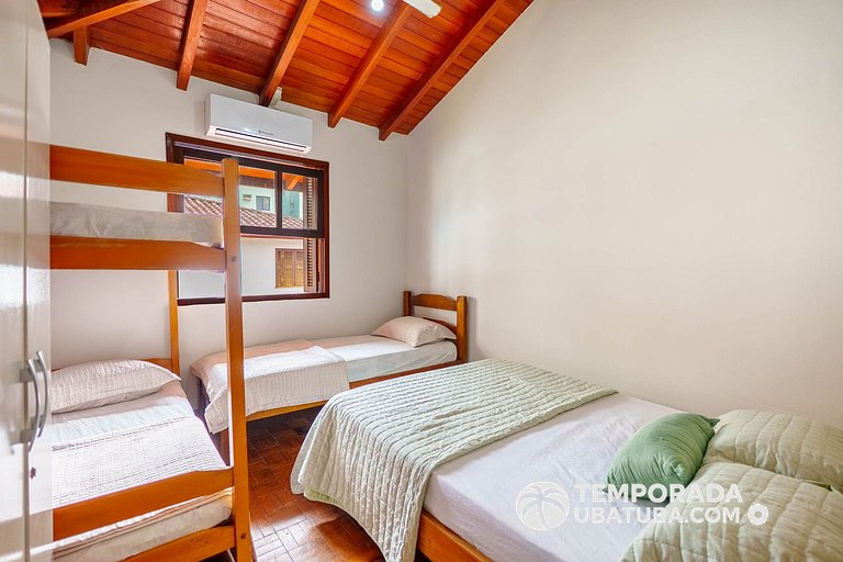 Apto com quintal - Pet Friendly - Frente mar