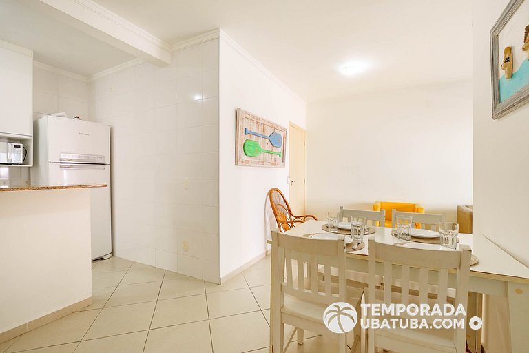 108JEQ - Apto TOP piscina aquecida a 200m da Praia
