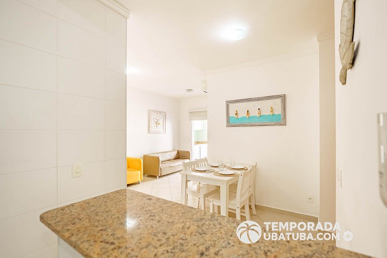 108JEQ - Apto TOP piscina aquecida a 200m da Praia